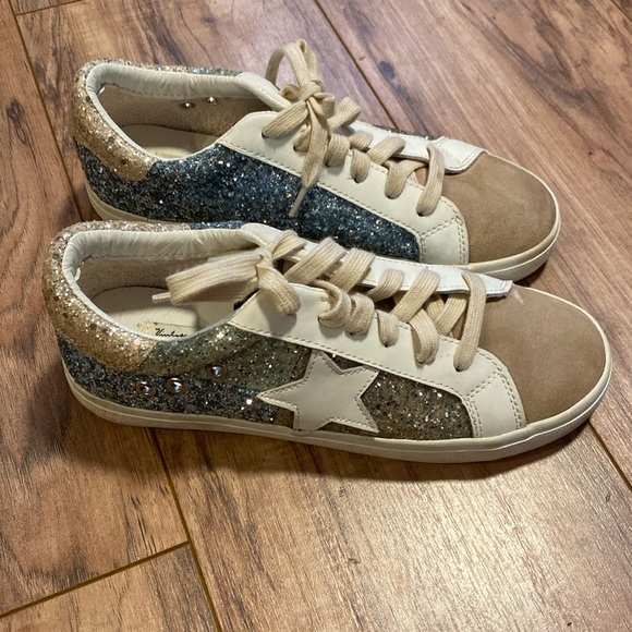 Vintage Havana Shoes - Sparkly Star Shoes